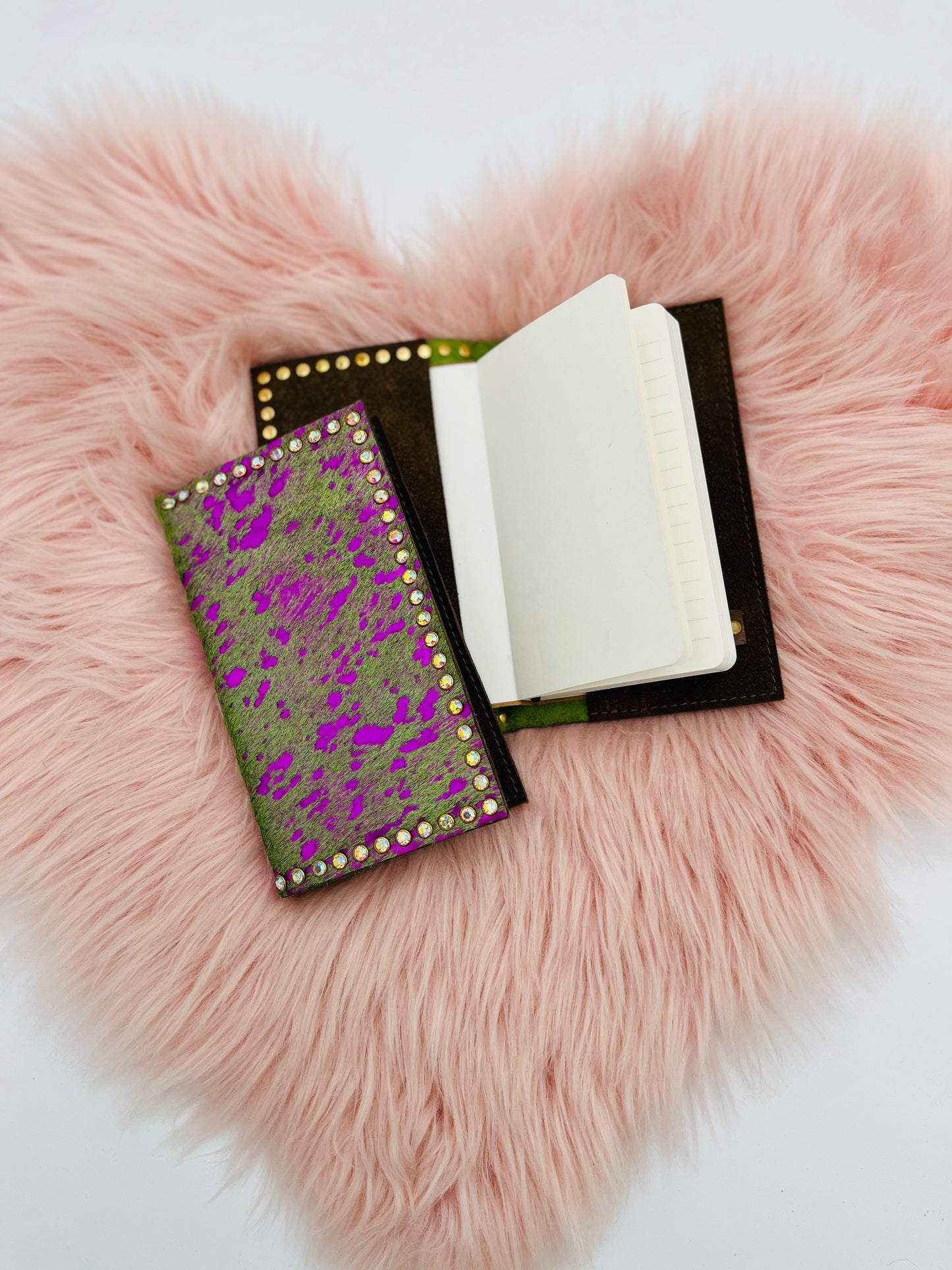 Fiesta Small Journal Green and Purple