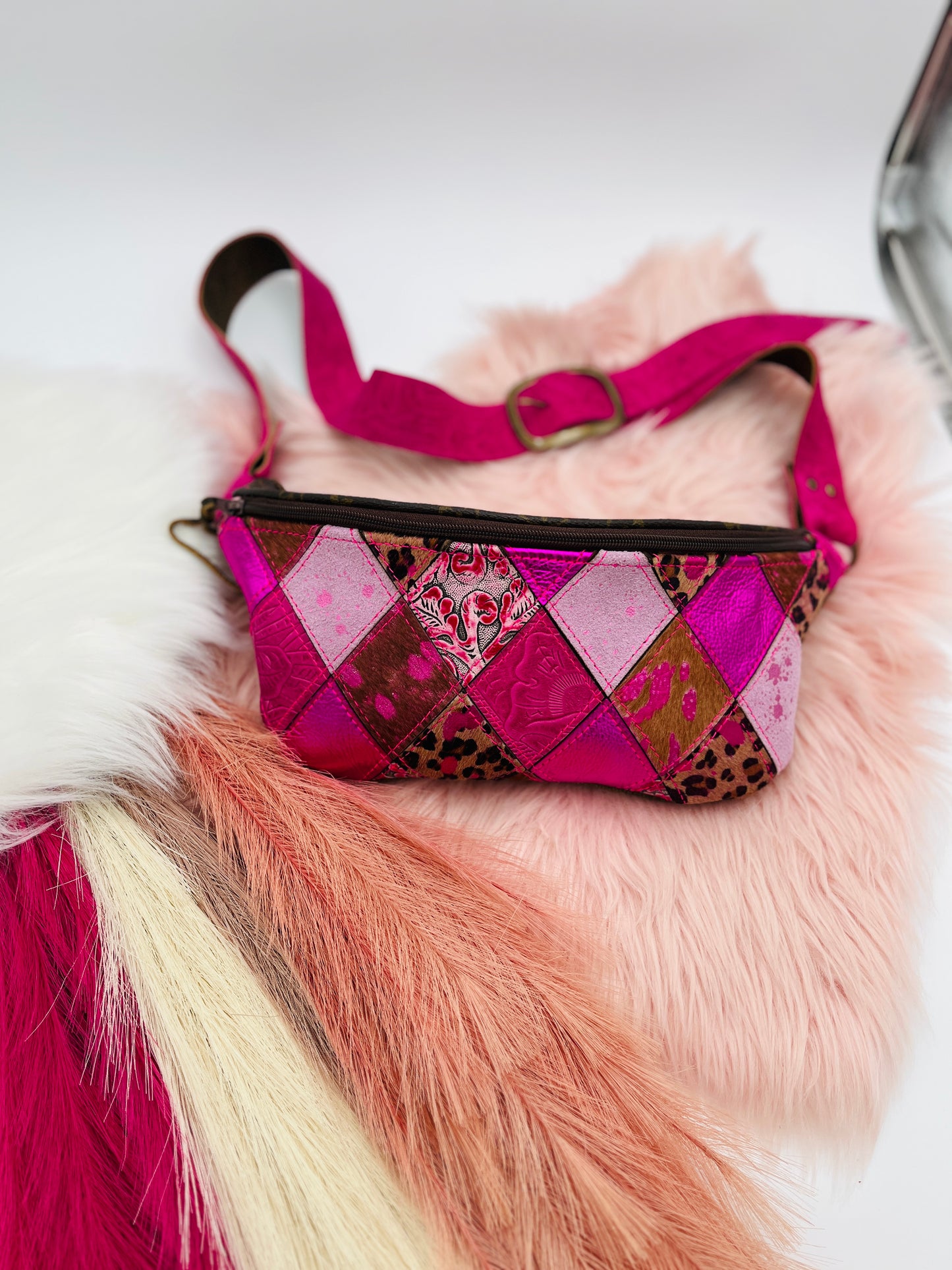 Vintage BumBag in Pinks