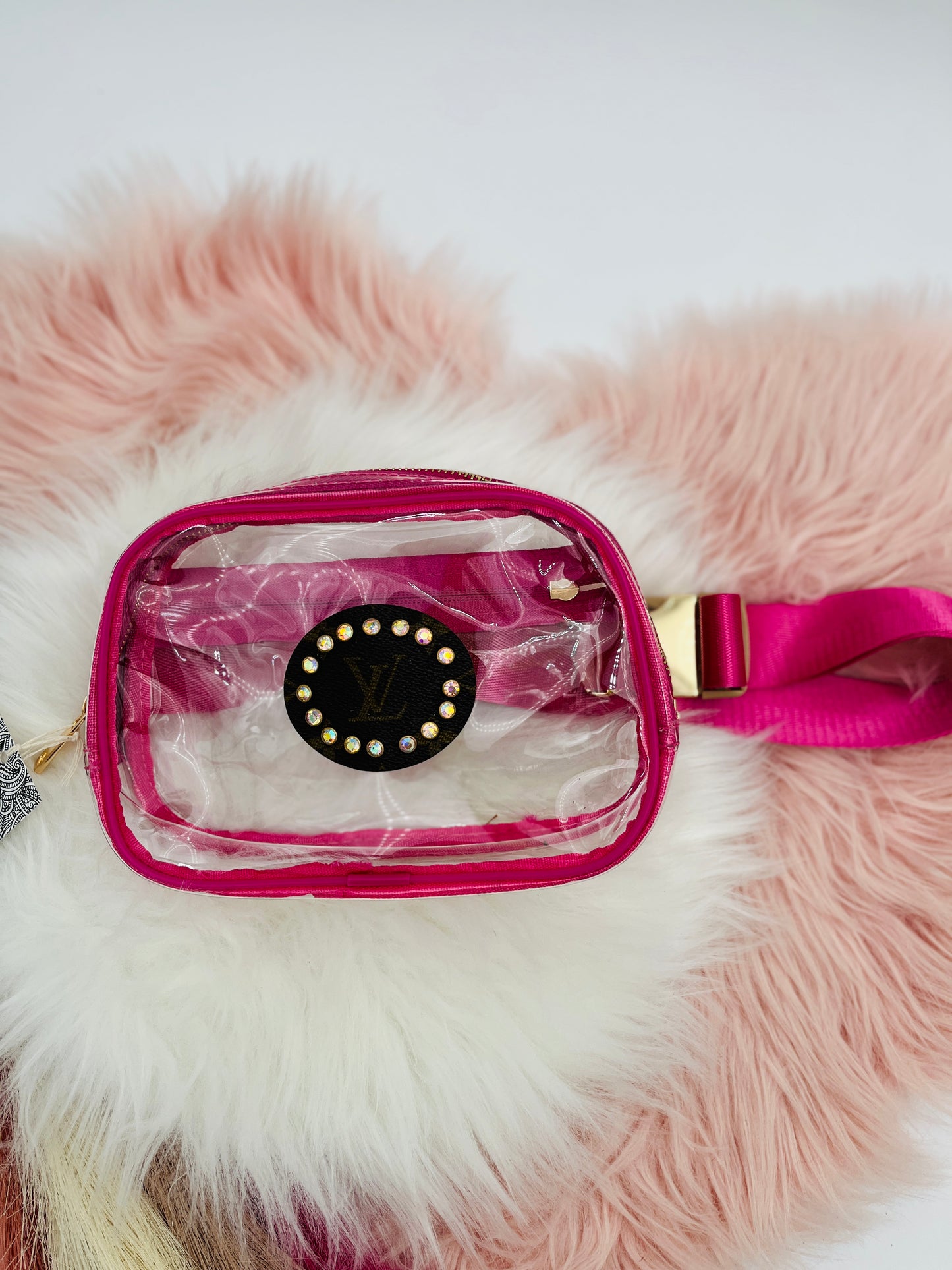 Stadium Bag Hot Pink Strap handbag