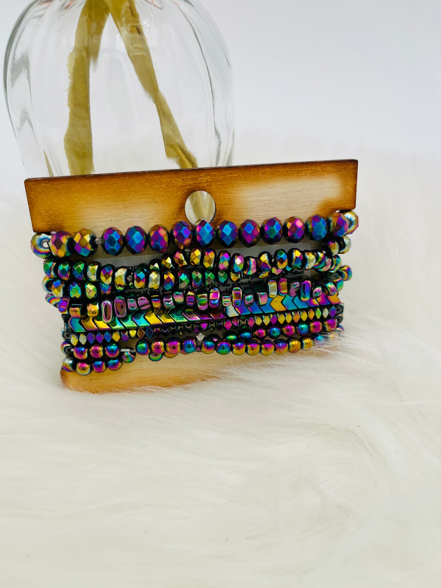 Bracelet Stack Iridescent