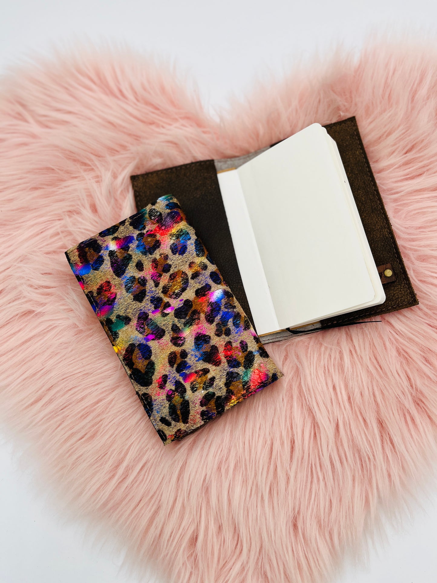 Fiesta Small Journal Colorful Cheetah Print