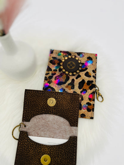 Fiesta Becca Colorful Cheetah Card Holder