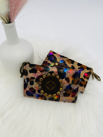 Fiesta Becca Colorful Cheetah Card Holder