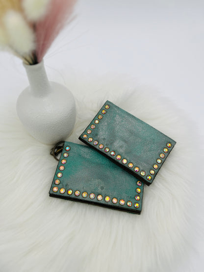 Luxe Becca Card Holder Light Turquoise