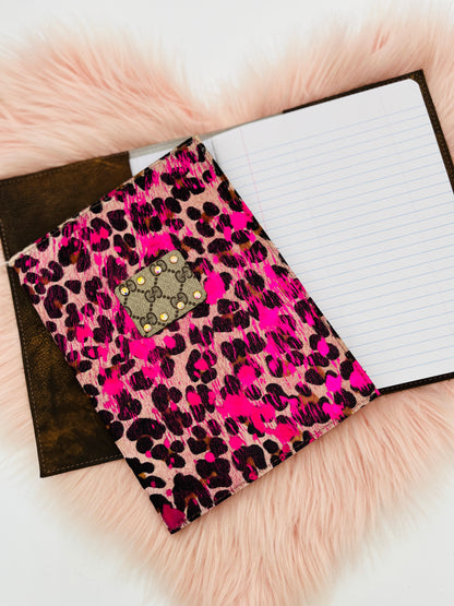 Fiesta Large Journal Pink Cheetah