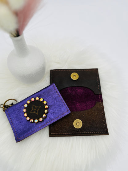 Fiesta Becca Metallic Purple Card Holder